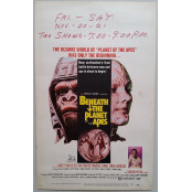 Beneath the Planet of the Apes - Original 1969 Window Card